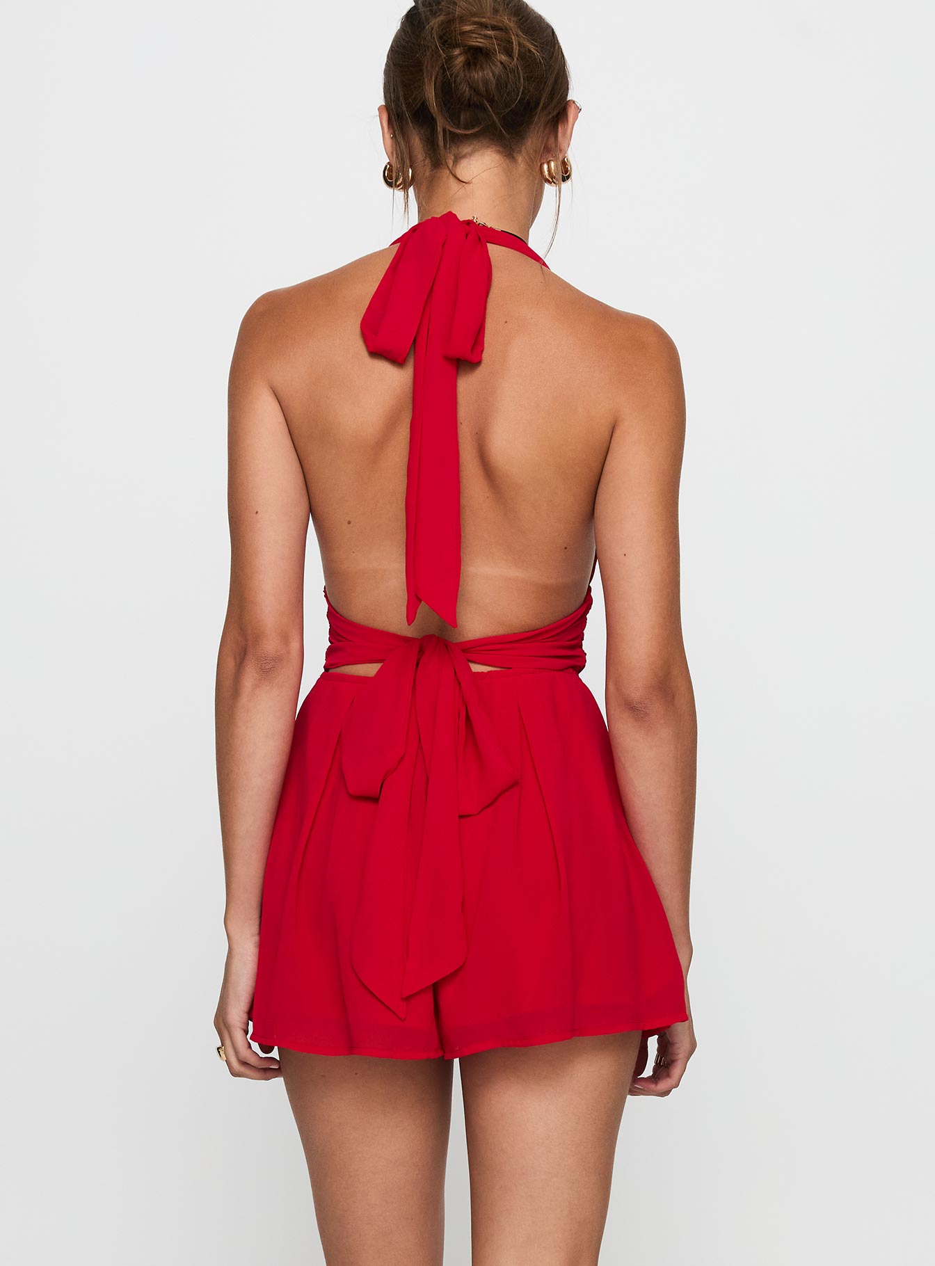 Got Me Started Romper Red Got Me Started Romper Red
