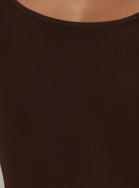 Sandberg Maxi Dress Chocolate
