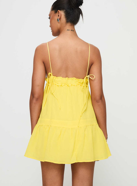 dionne mini dress yellow Dionne Mini Dress Styling by Bethany Jarvis