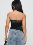 Chianti Strapless Top Black