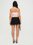 product Maidie Asymmetric Ruffle Mini Skirt Black Princess Polly  Mini Skirts 