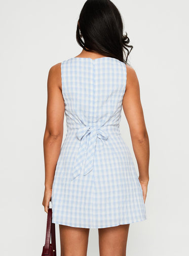 Blue Checkered Dresses Blue Checkered Dresses