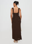 product Princess Polly Crew Neck  Steward Maxi Dress Chocolate