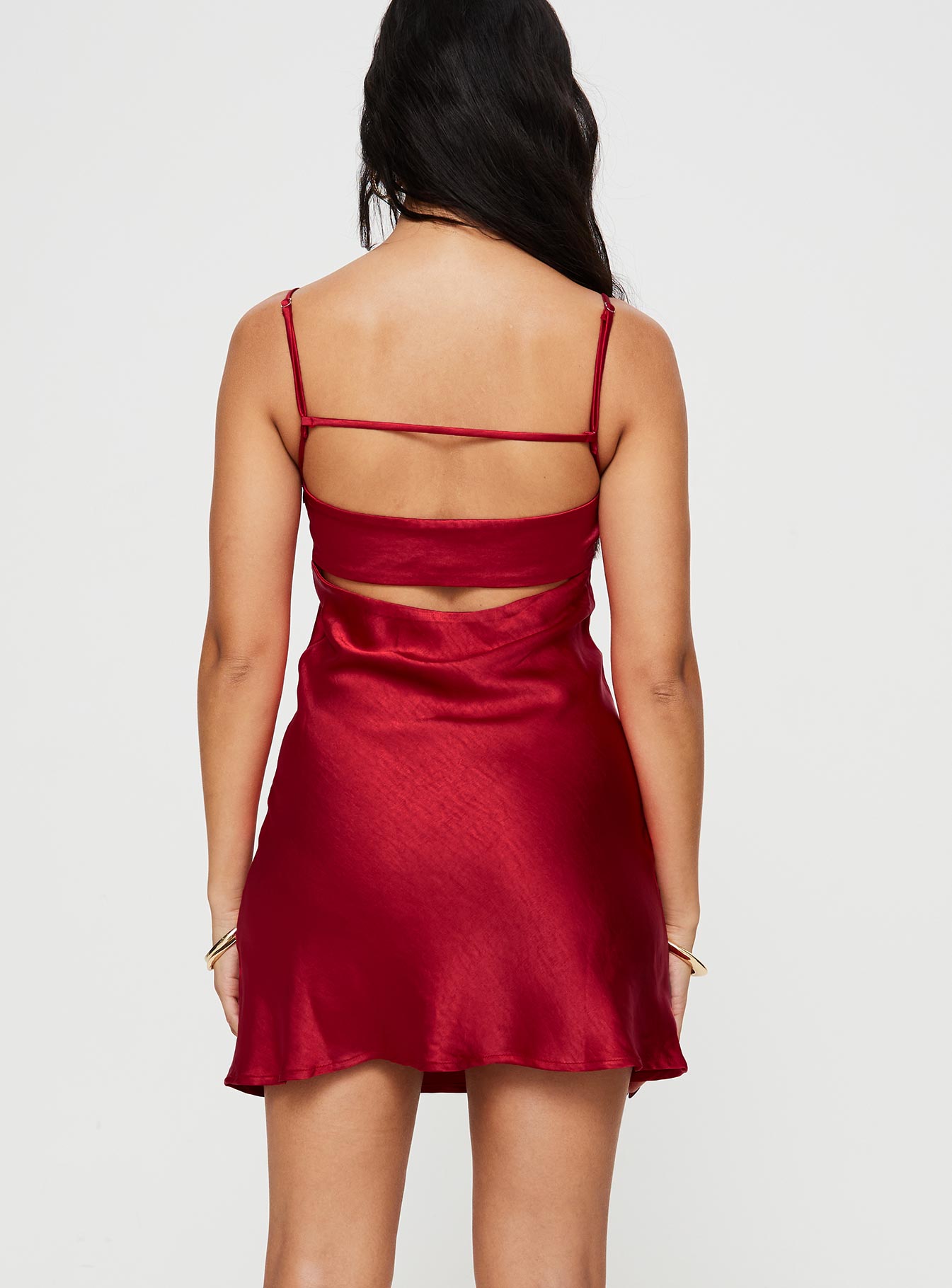 Jazelle Mini Dress Red | Princess Polly Jazelle Mini Dress Red | Princess Polly