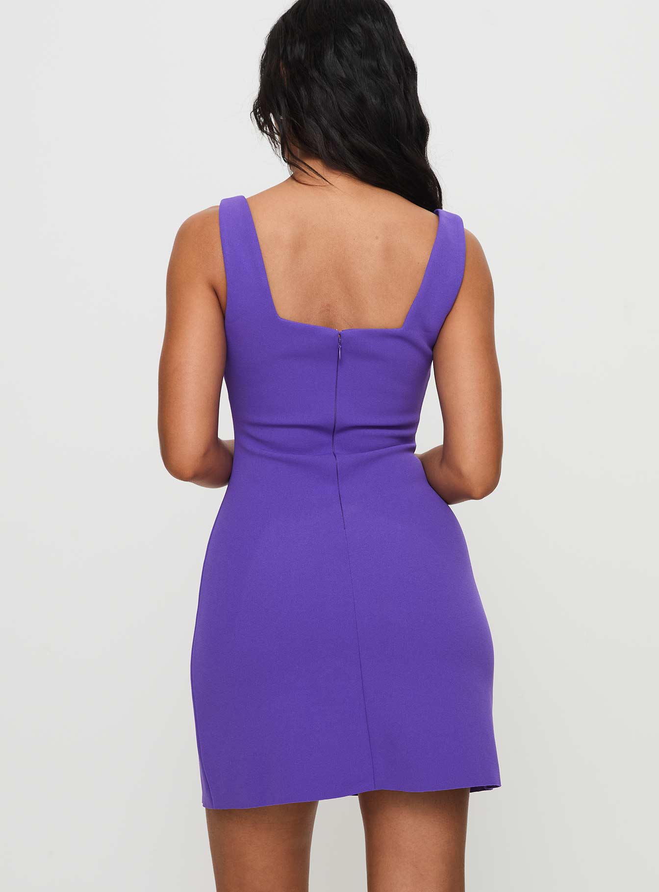 Bombshell Mini Dress Purple | Princess Polly Bombshell Mini Dress Purple | Princess Polly