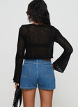 Saldana Shorts Mid Blue Denim