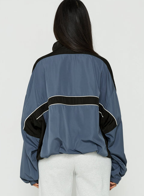 Rhode Windbreaker Slate Blue