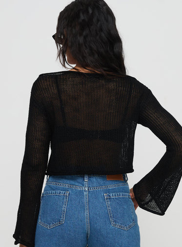 Cafe Pari Sweater Black