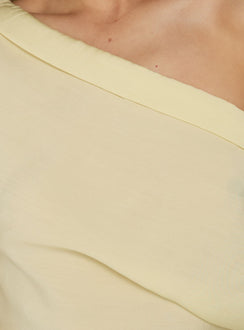 Sweetheart Off Shoulder Maxi Dress Yellow