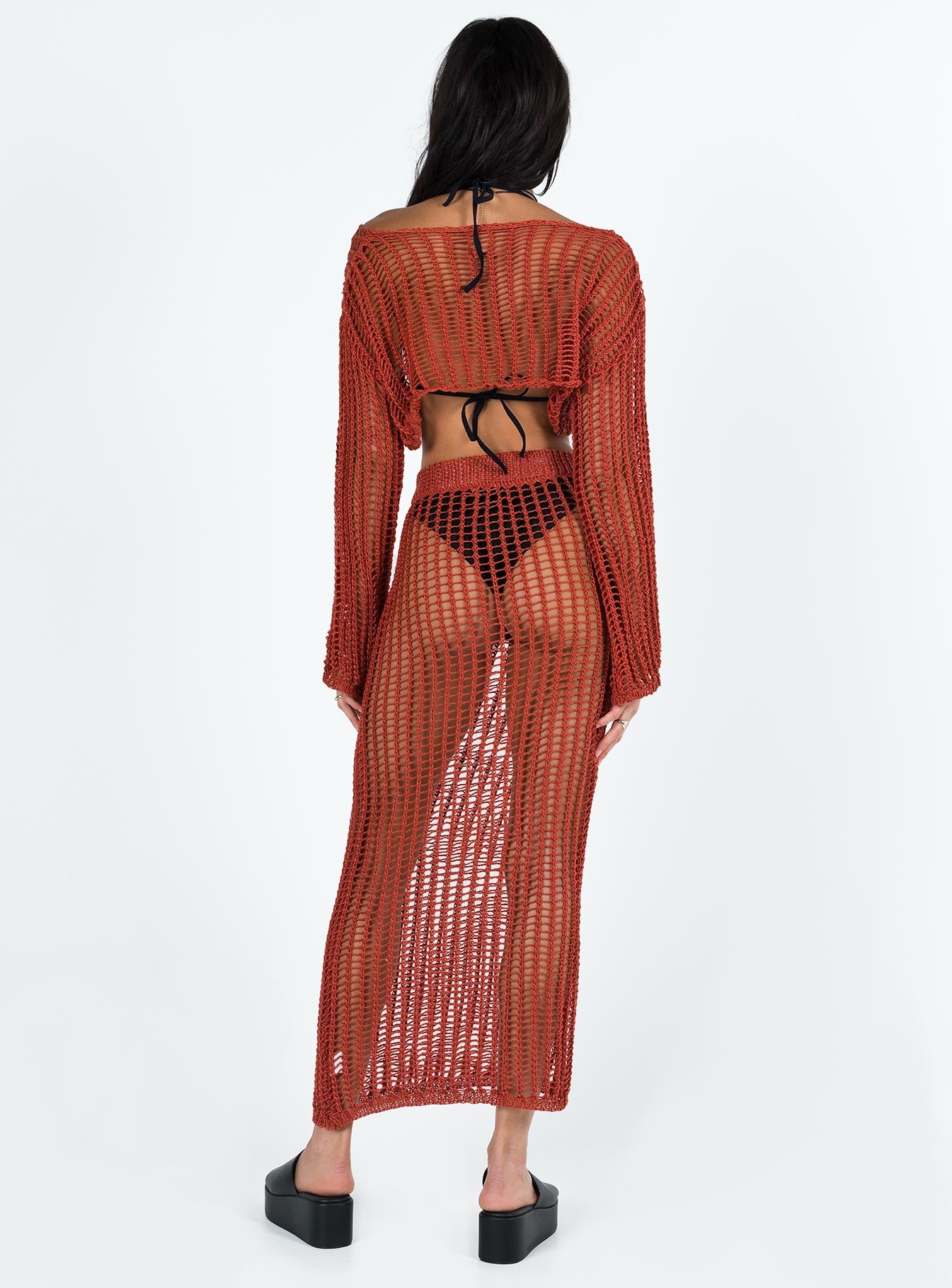 product Florence Maxi Skirt Sienna Red Princess Polly  Maxi 