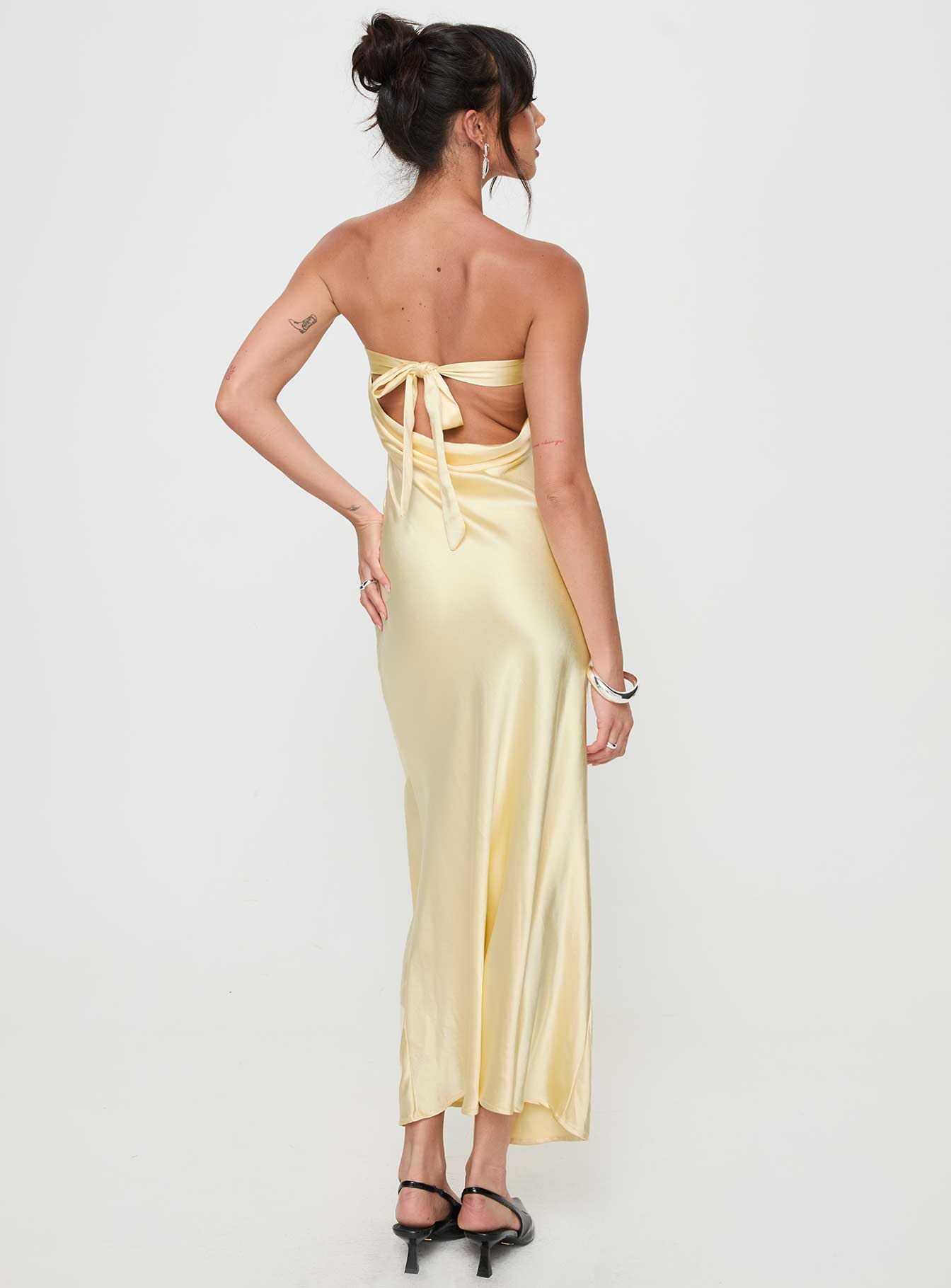 Haley Maxi Dress Yellow | Princess Polly Haley Maxi Dress Yellow | Princess Polly