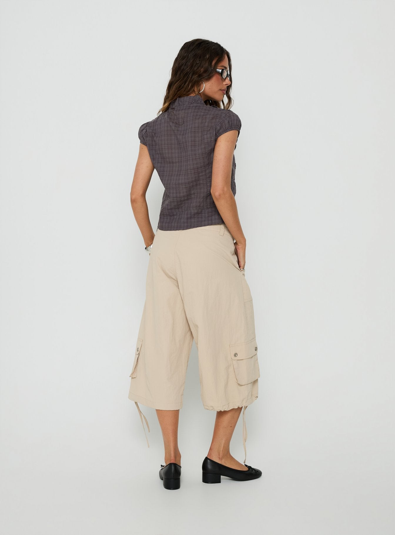Relaxer 3/4 Cargo Pants Beige