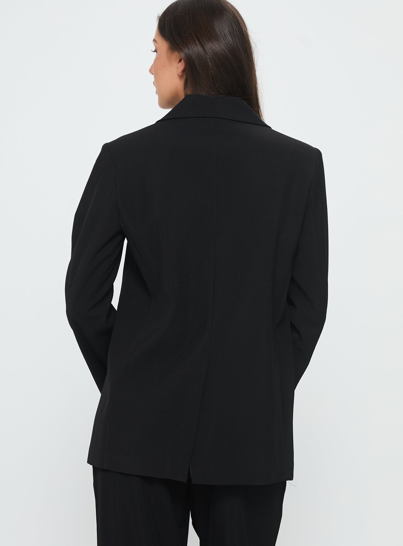 Crowd Pleaser Oversized Blazer Black | Princess Polly Crowd Pleaser Oversized Blazer Black | Princess Polly