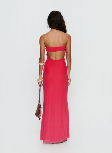 Hot Pink Strapless Dresses Hot Pink Strapless Dresses