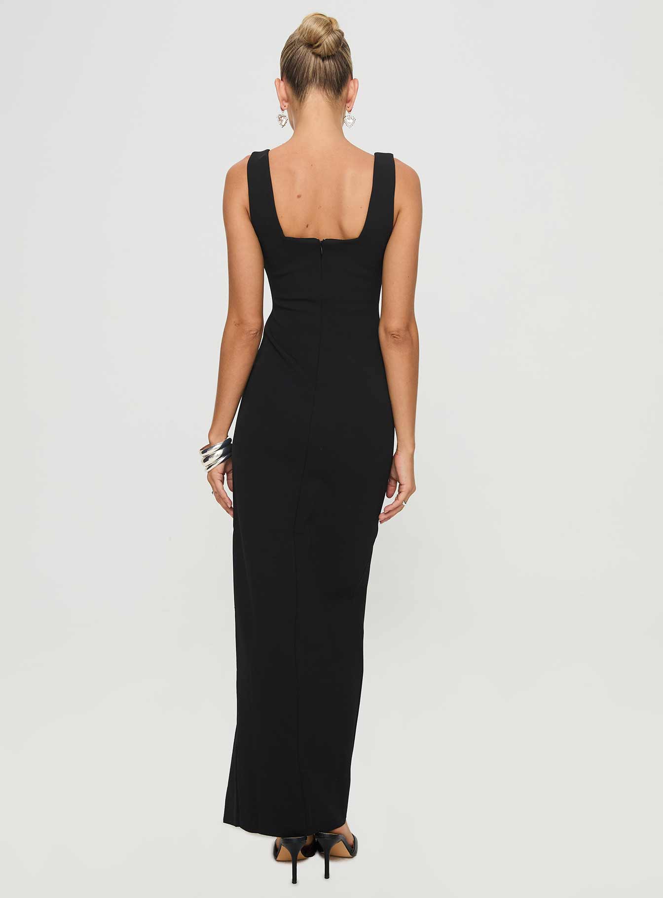 Princess Polly Bombshell Maxi Dress Black Princess Polly Bombshell Maxi Dress Black