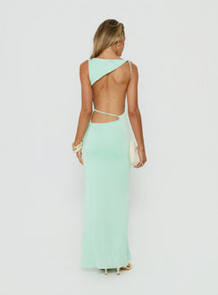Kaidee Ruched Maxi Dress Jelly Mint