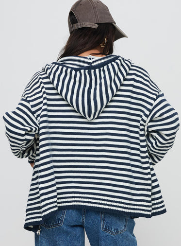 Brienna Zip Jacket Navy