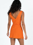 product Princess Polly Scoop Neck  Lisha Mini Dress Orange