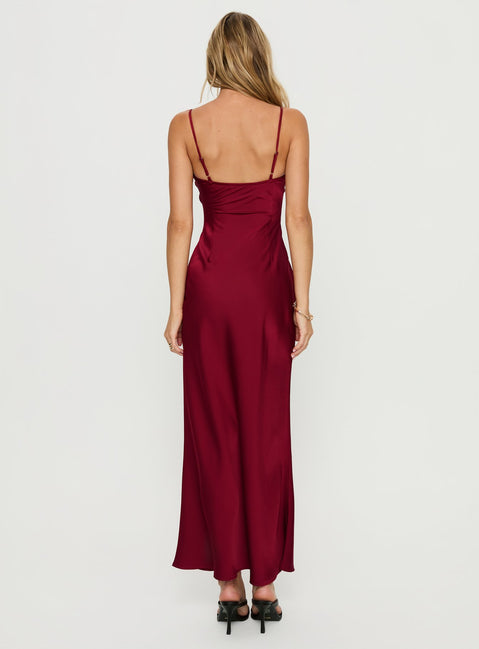 Engracia Sequin Maxi Dress | Burgundy | Womens Engracia Sequin Maxi Dress | Burgundy | Womens