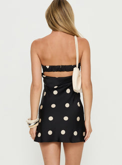 phillipa mini dress Black / White Polka Dot | Princess Polly phillipa mini dress Black / White Polka Dot | Princess Polly