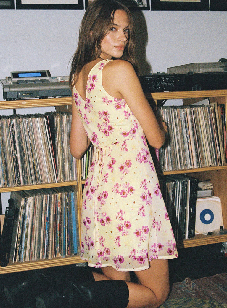 princess polly love lane dress Princess Polly Little Love Lane mini dress. Size 4. Barely worn
