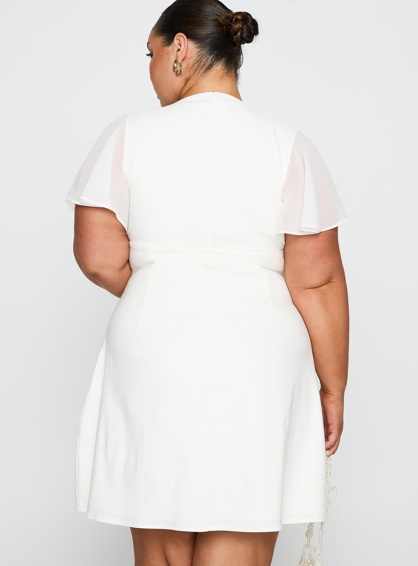 Florie Corset Mini Dress White Curve | Princess Polly Florie Corset Mini Dress White Curve | Princess Polly