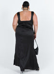 product Princess Polly Cowl Neck  Lynsey Midi Dress Black Curve