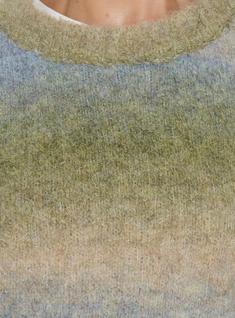 Loyalty Knit Jumper Ocean Moss