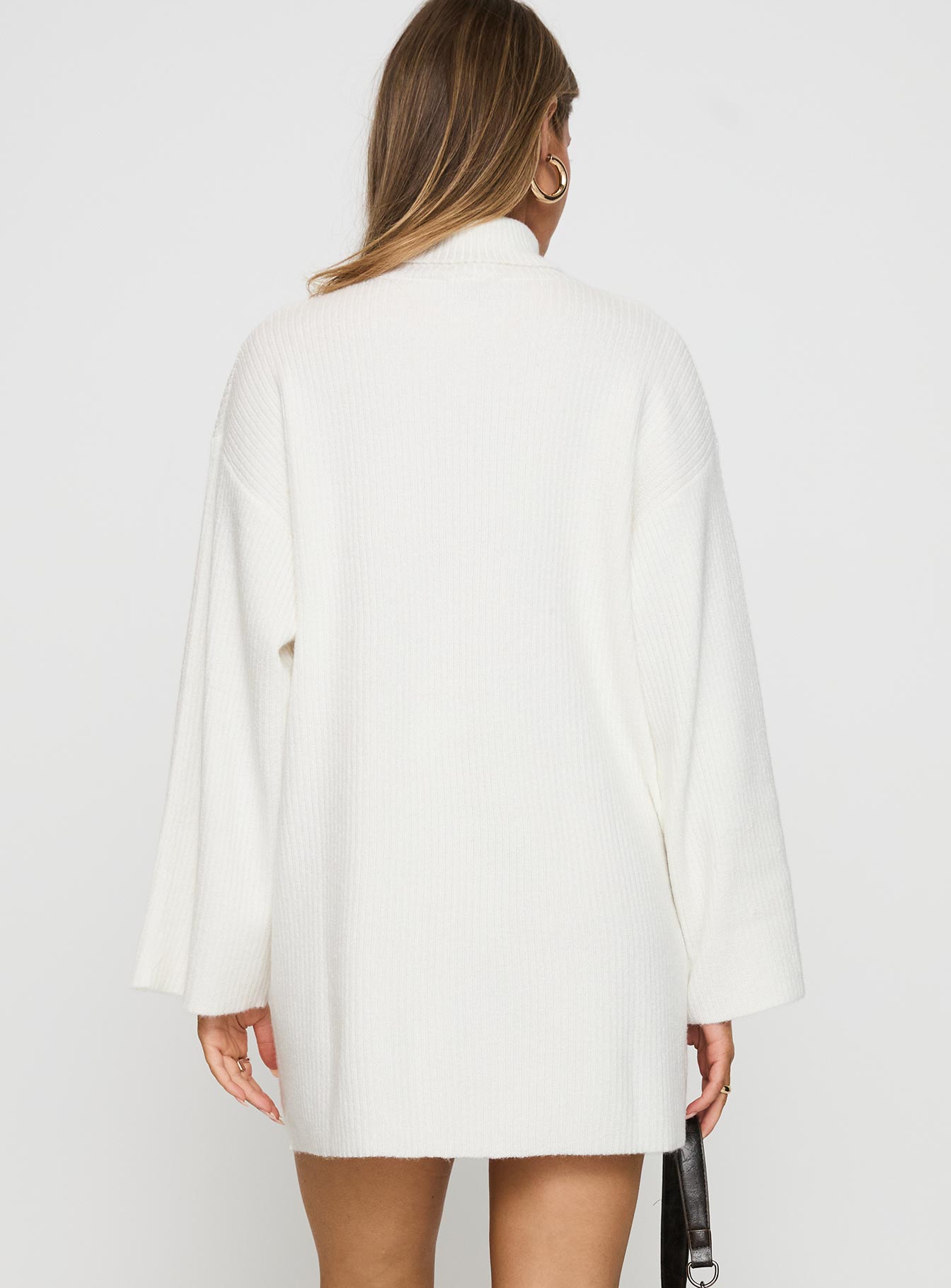 Sonelle Sweater Mini Dress White | Princess Polly Sonelle Sweater Mini Dress White | Princess Polly