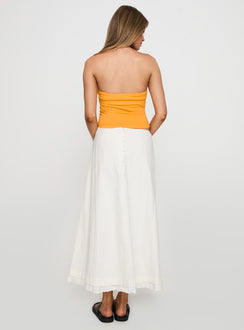 Empress Of Love Maxi Skirt White