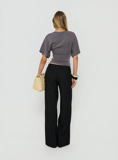 Cedars Low Rise Pant Black