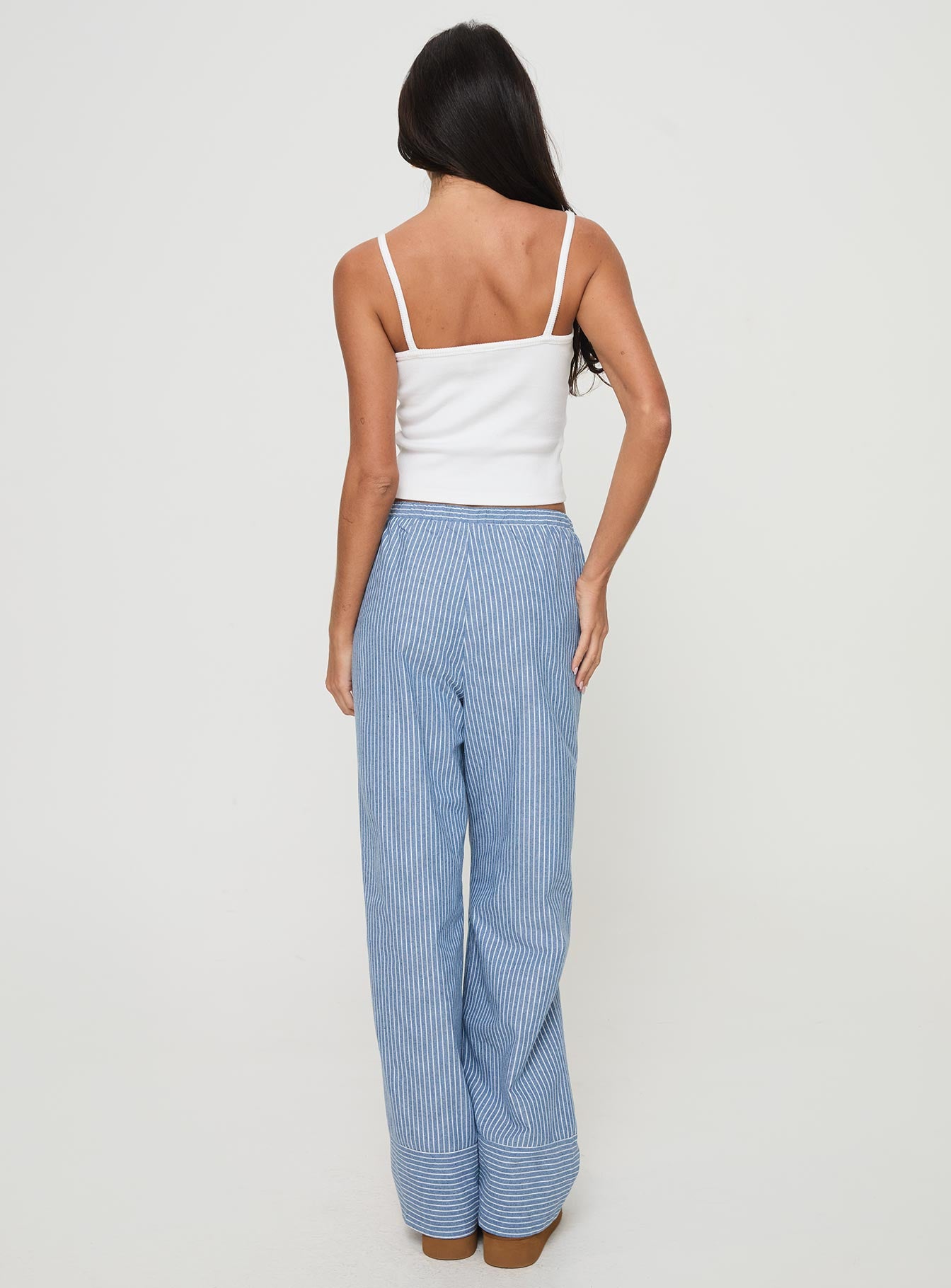 Veridian Pants Blue Stripe | Princess Polly