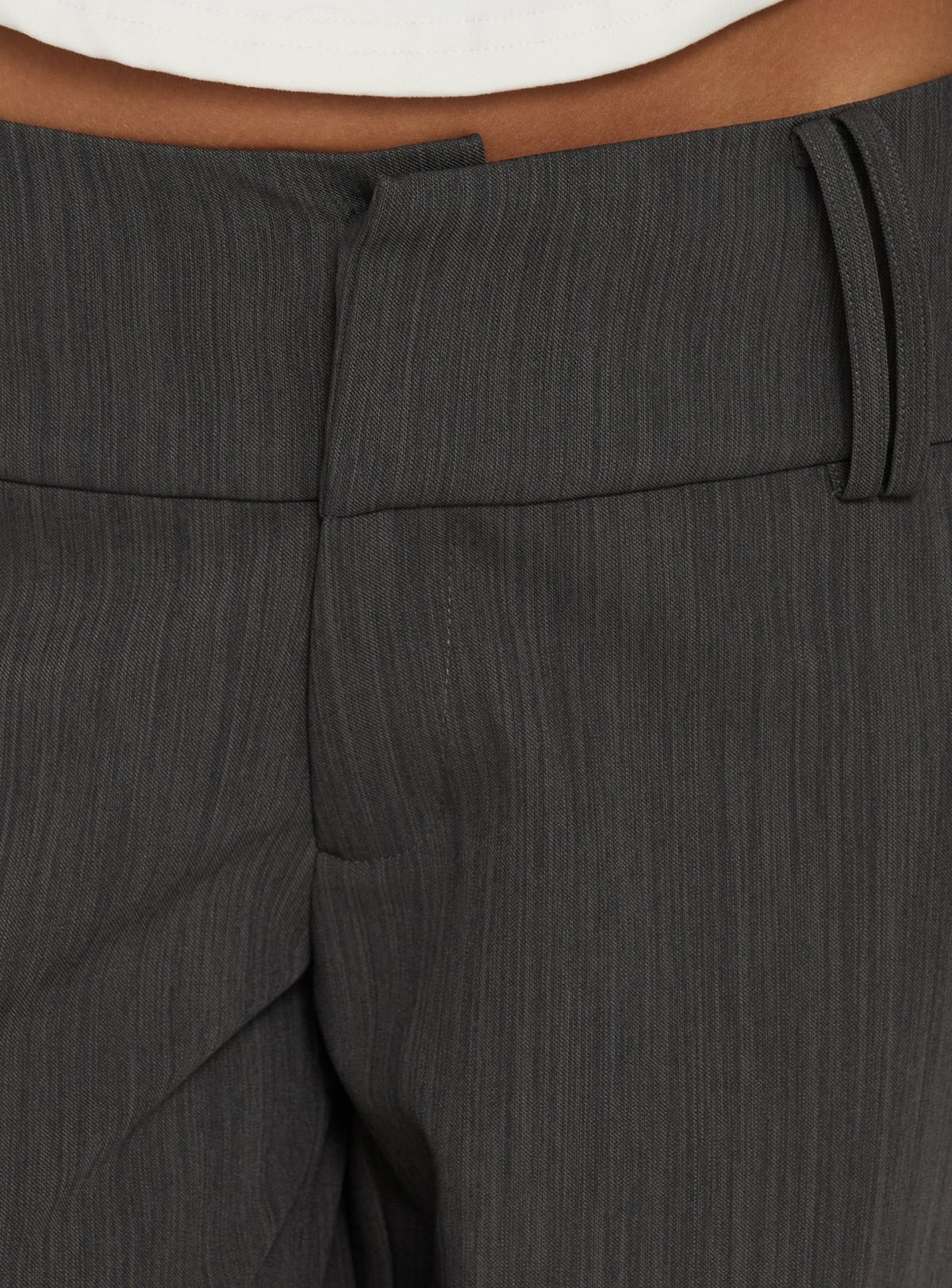 Klarika Lace Up Pants Charcoal
