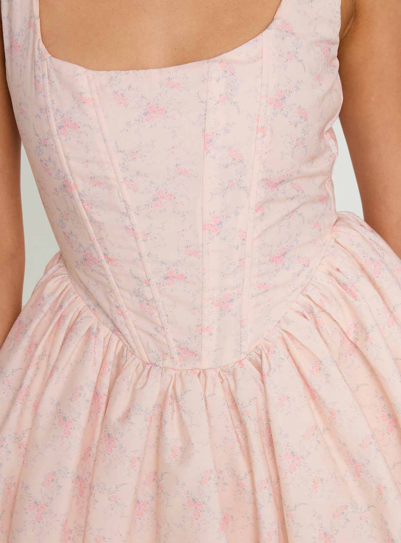 Bridgitte Corset Mini Dress Floral | Princess Polly Bridgitte Corset Mini Dress Floral | Princess Polly