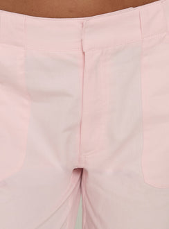Indee Cropped Cargo Pants Marshmallow Pink