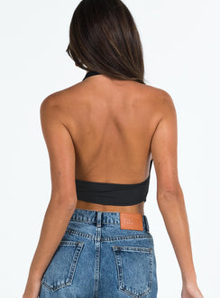 product Princess Polly Sleeveless Cowl  Karima Halter Top Black