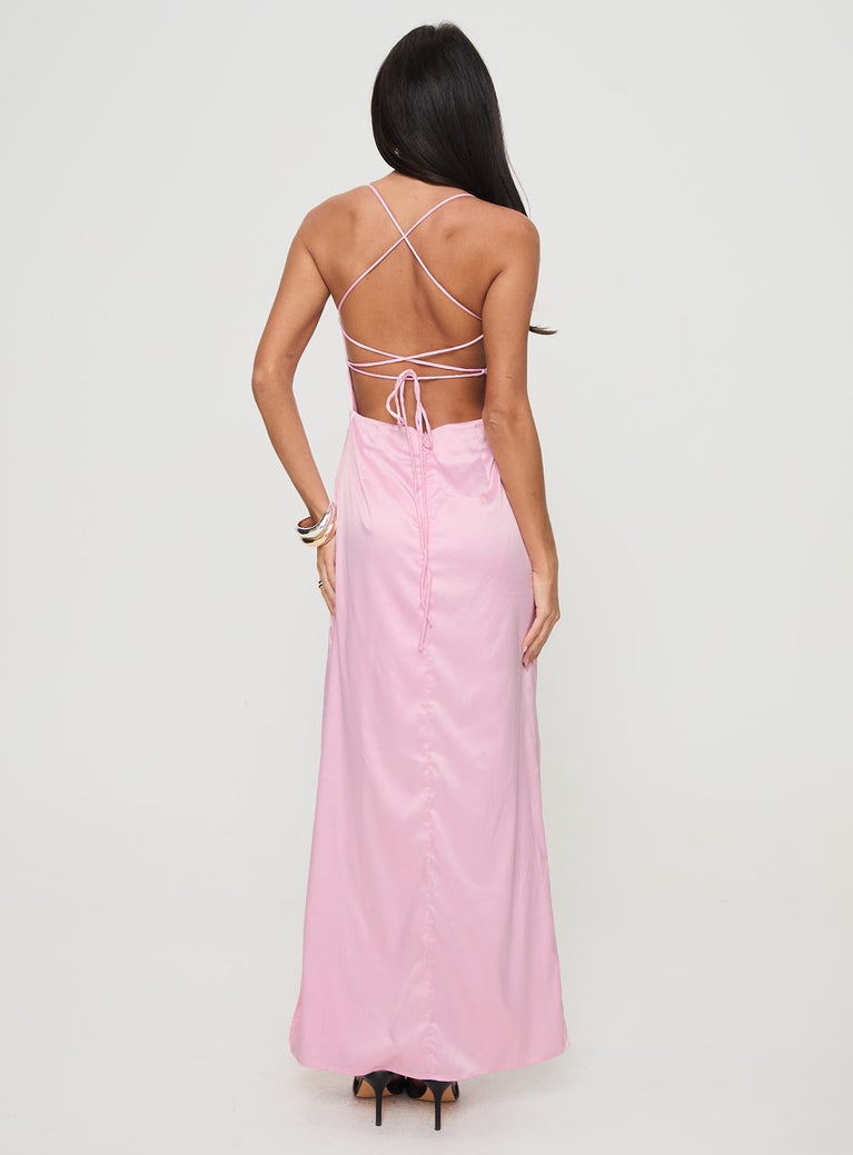 Roselyn Maxi Dress Pink