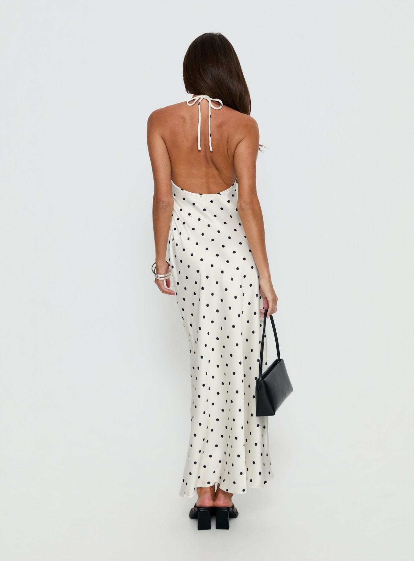 starcrossed halter maxi dress cream white christmas dresses Starcrossed Halter Maxi Dress Cream
