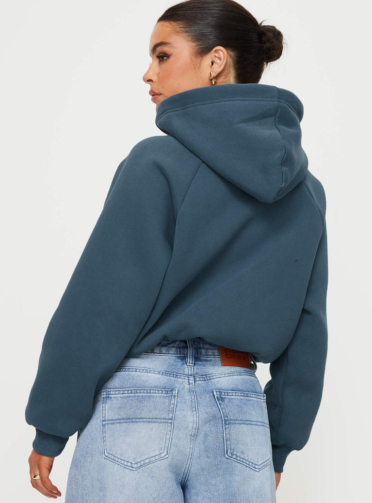 Princess polly zip up hoodie Clearance