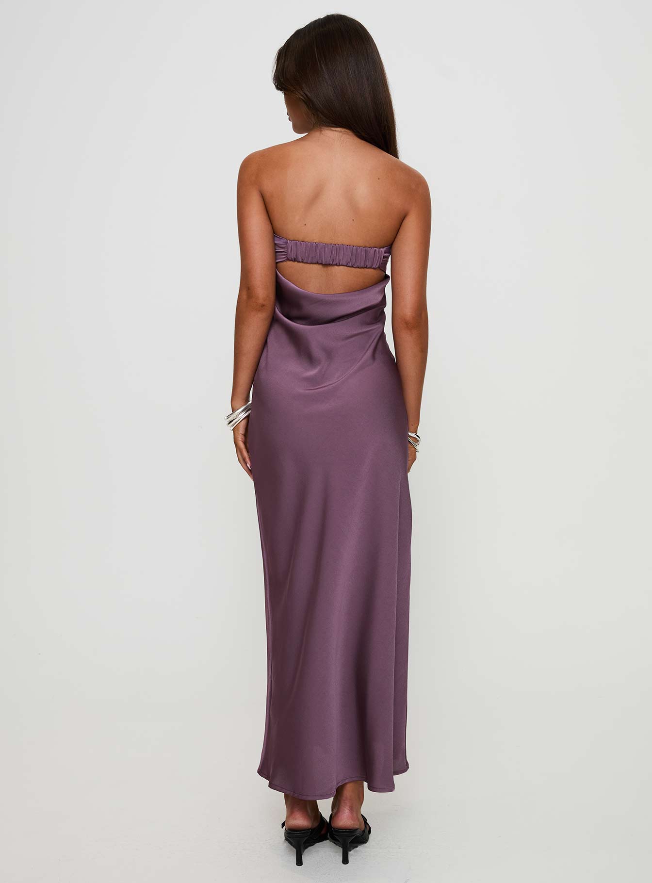 Maryska Strapless Maxi Dress Purple | Princess Polly Maryska Strapless Maxi Dress Purple | Princess Polly