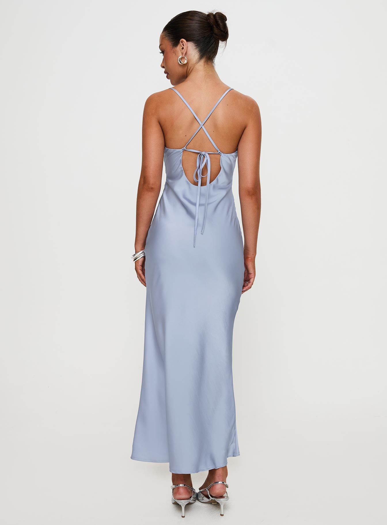 princess polly linger bias cut maxi dress Linger Bias Cut Maxi Dress Purple
