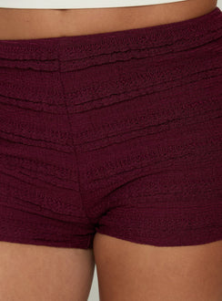 Think Fast Shorts Blackberry