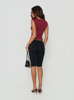 Daily Define Capri Pants Black
