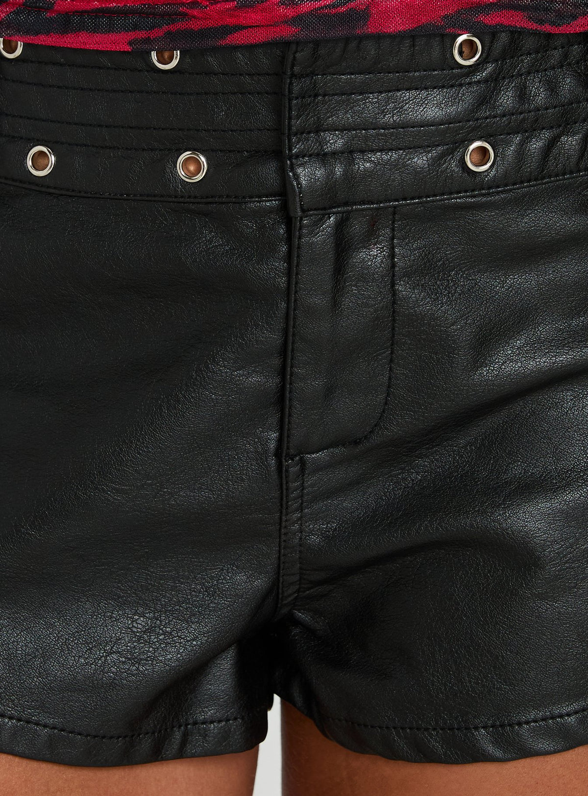Born To Ride Shorts Washed Black