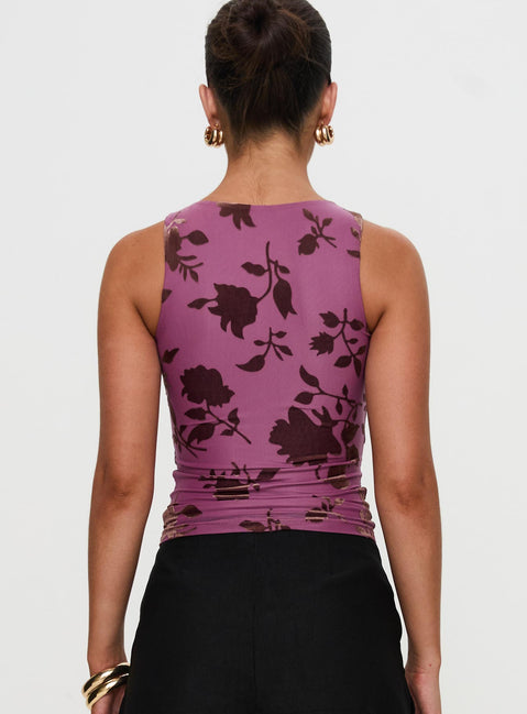 Angelical Top Purple