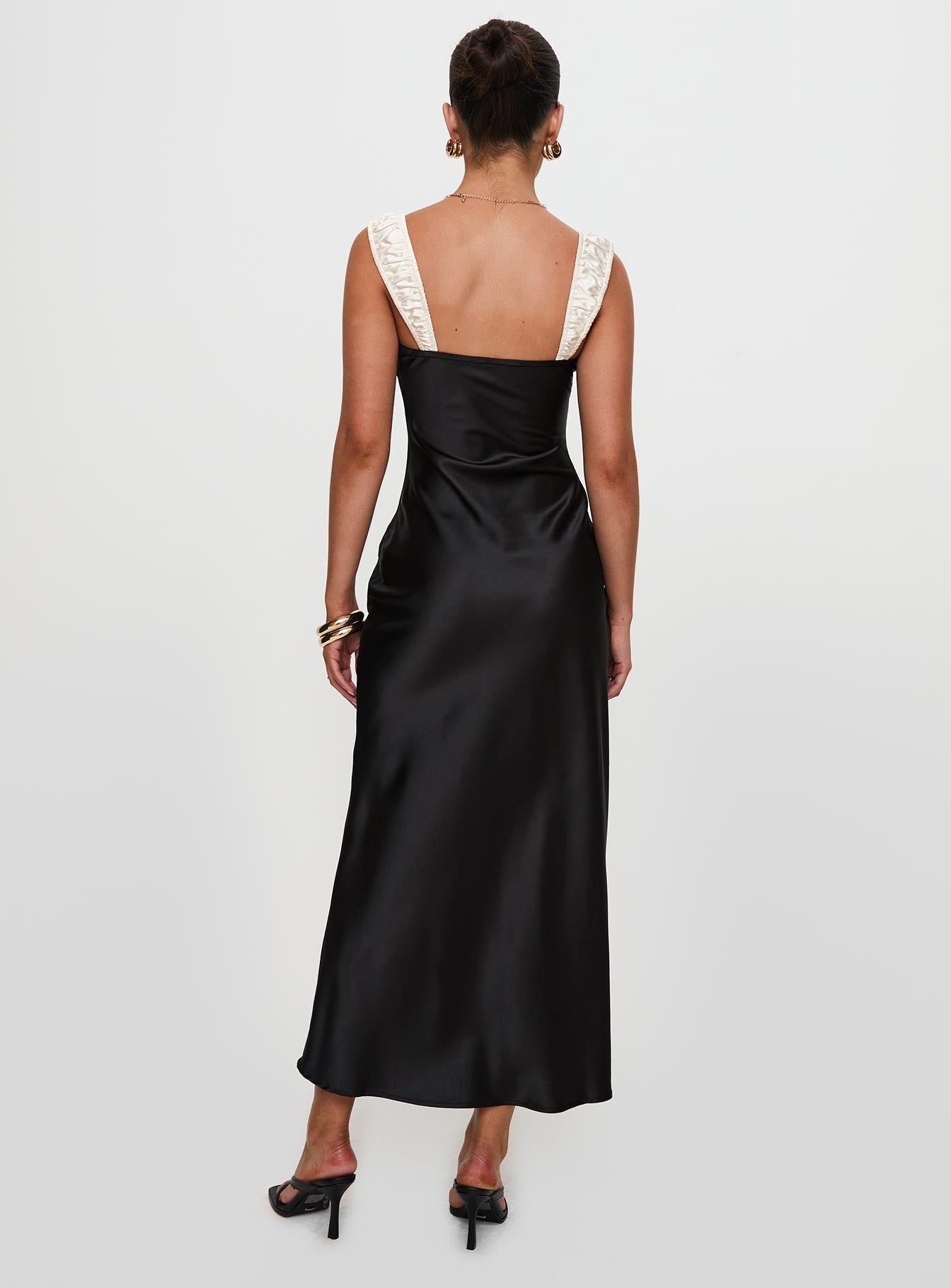 eimeo(エイメオ) purotu maxi dress(Sサイズ) ブラック Emmert Maxi Dress Black | Princess Polly