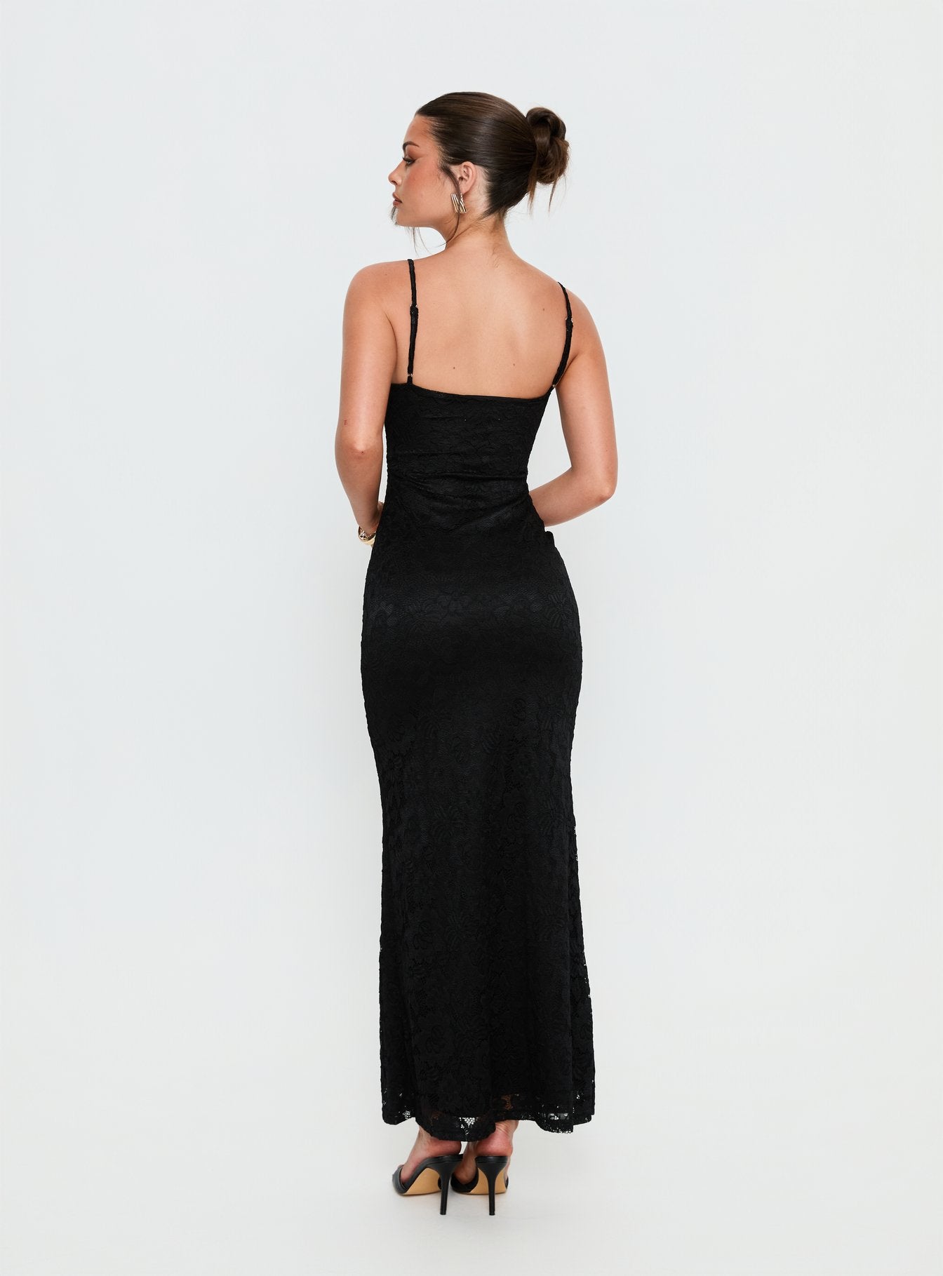 knee length dresses for ladies Lanai Maxi Dress | Black | Womens