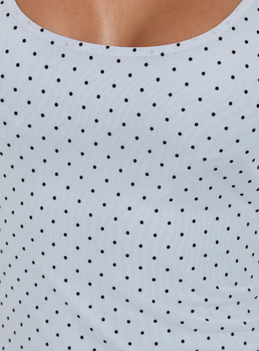 sachin and babi light blue dress Polka Dot Halter Dresses