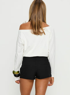 Two Lovers Low Rise Short Black Tall