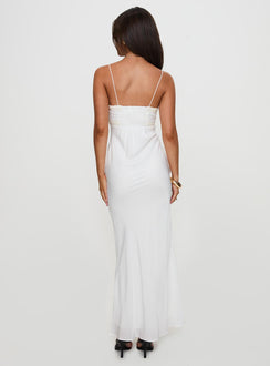 Emily Maxi Dress White